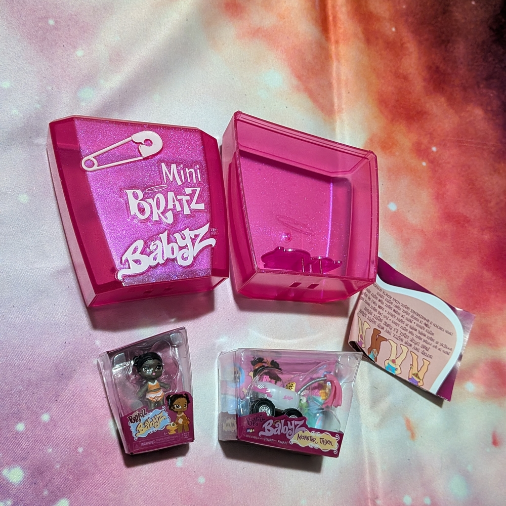 Mini Bratz Babyz Felicia And Monster Truck